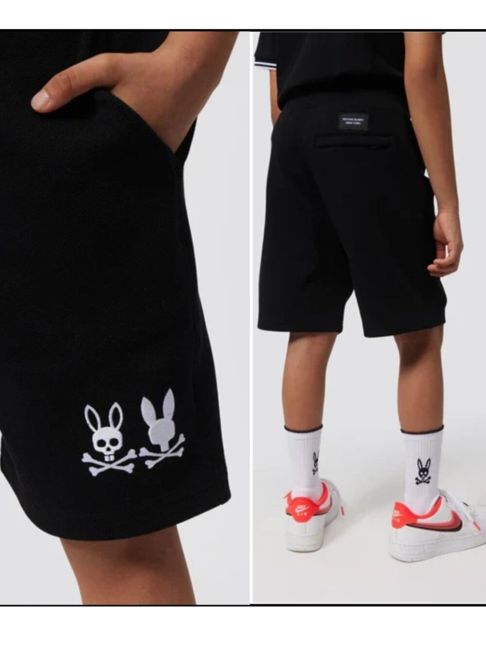 Men's Psycho Bunny Twin Logo Shorts- Size 3XLT